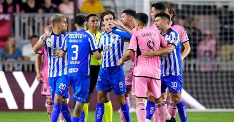 alineaciones de club de fútbol monterrey contra inter miami